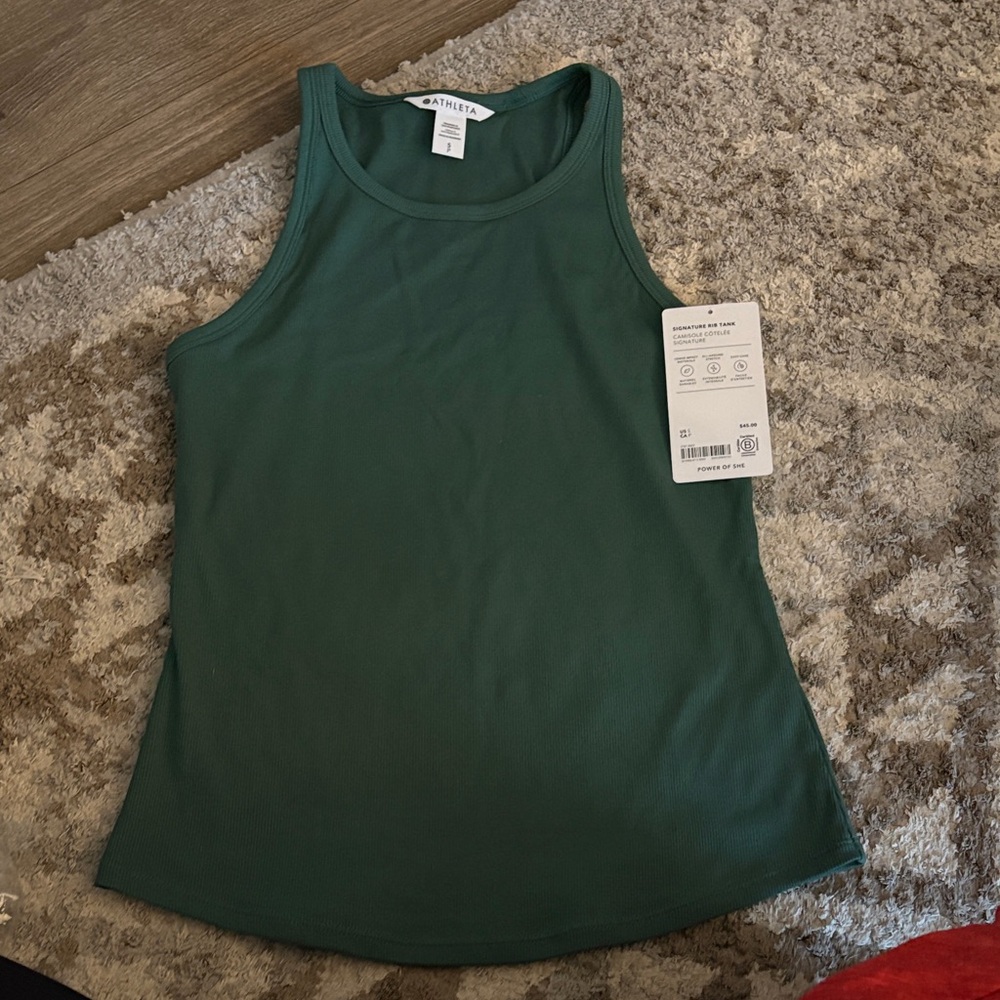 Athleta Forest Green Tank Top